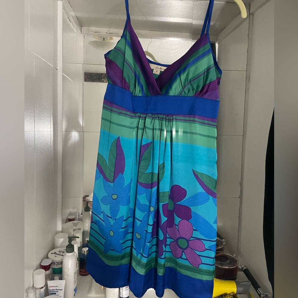 Blue dress